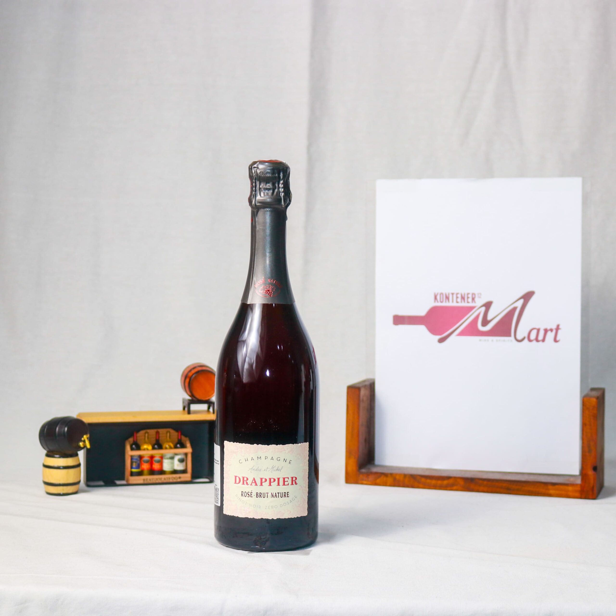 DRAPPIER-ROSE-BRUT-scaled-1.jpg Drappier Rose Brut Nature Champagne - Image 1